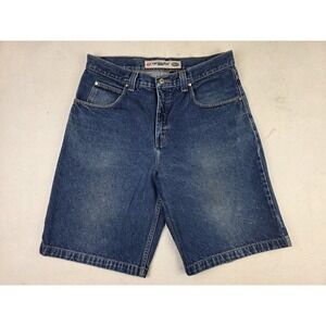 Vintage Anchor Blue Beyond Baggy Shorts Men 36 Blue Denim Jorts Y2K Skater